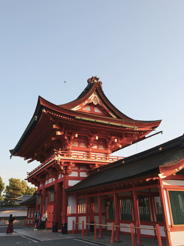 ✈️日本京都走進看不到盡頭的鳥居神社🤎