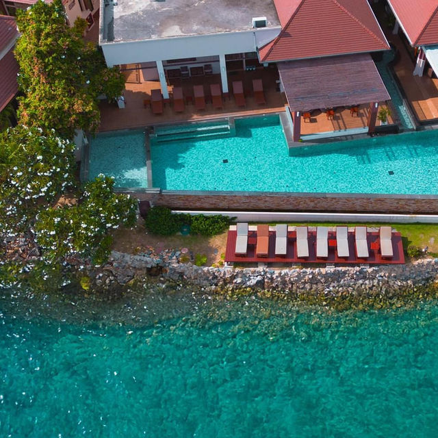 🏖️วิลล่าริมทะเลสมุย มีสระส่วนตัว ใกล้ถนนที่สวยฮอต