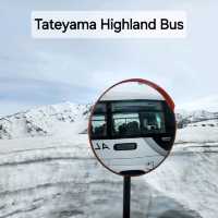 One day trip Tateyama Kurobe Alpine Route