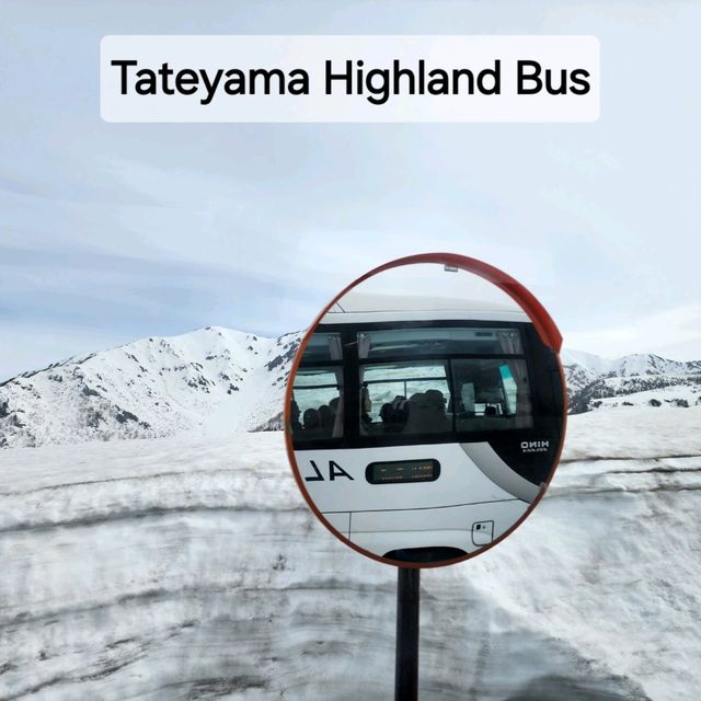 One day trip Tateyama Kurobe Alpine Route
