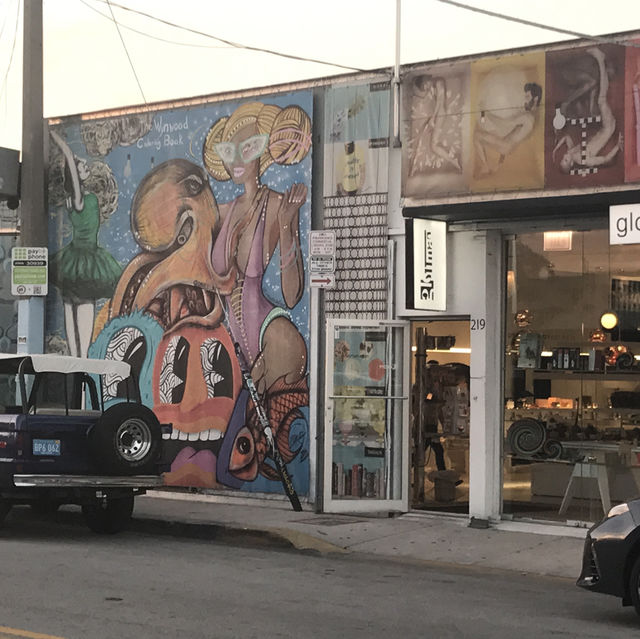 마이애미 그래피티 성지 윈우드월