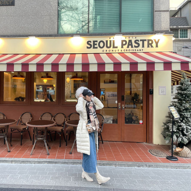 跟著韓國人跑咖！必吃可頌甜甜圈超酥脆