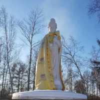องค์เจ้าแม่กวนอิม โม่เหอ Linhaiguanyin Mountain