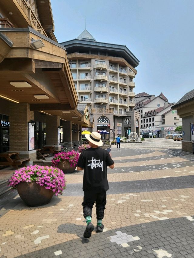 사계절 멋진풍경을 보여주는 평창 리조트