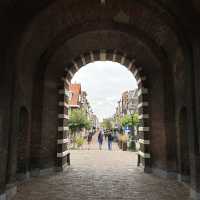 Historical gate in Netherlands