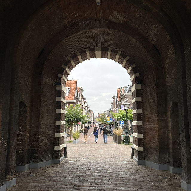 Historical gate in Netherlands