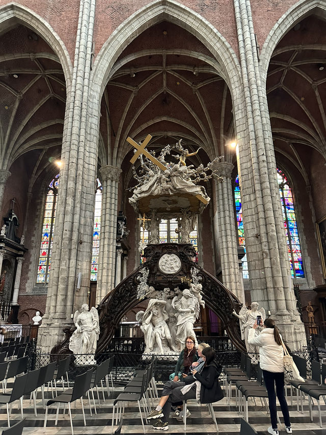 Interior of Saint Bavo’s Cathedral
