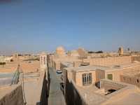 ヤズド旧市街の街並みとYazd art house cafe