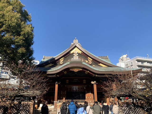 学問の神様　湯島天満宮！