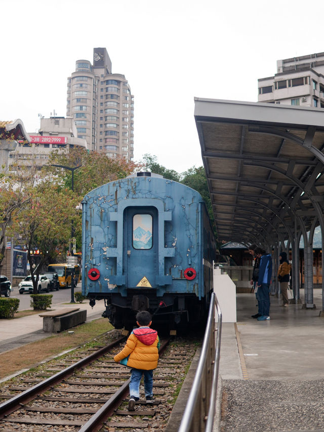 📍新北投火車站公園：昔日火車站的記憶