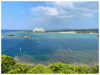 【沖縄/恩納村】絶景‼︎琉球石灰岩の断崖から臨む東シナ海＊万座毛＊