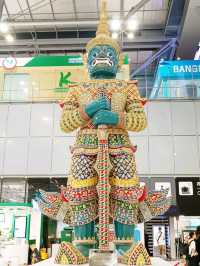 ไปชมยักษ์ใหญ่ทั้ง12ตน ที่ สนามบินสุวรรณภูมิ