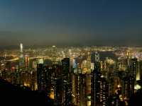 The Peak: From Fiery Sunset to Glittering Skyline ✨🌆