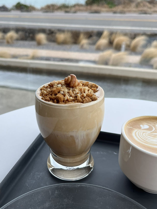 Best sea view cafe in Jeju