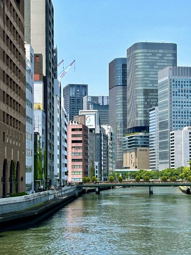 綠意長流——漫步中之島公園的悠然時光