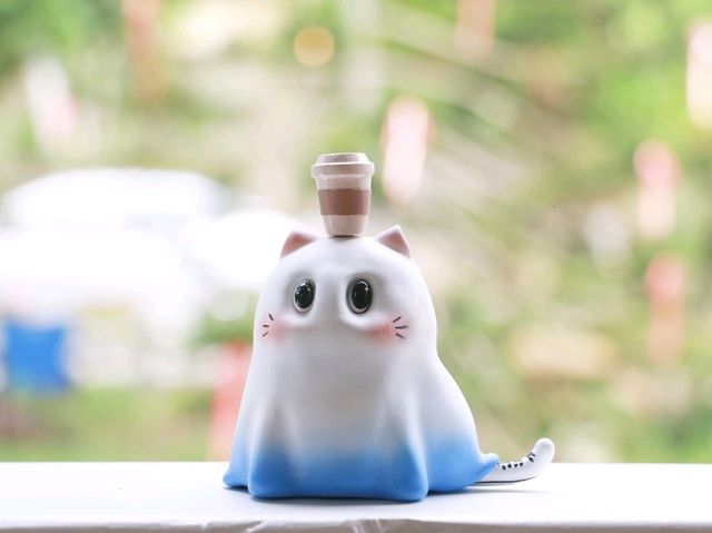พุดดิ้งน้องแมวที่ Cafe Tiny House 