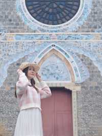 貴陽北天主教堂⛪️，中西合璧之美！