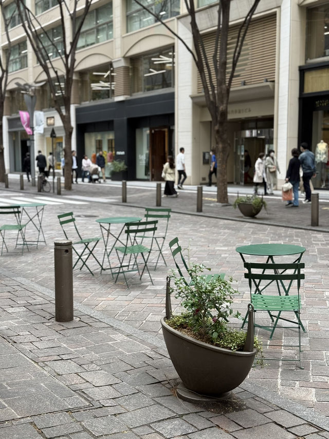 Spring Stroll on Marunouchi Naka-Dori Ave