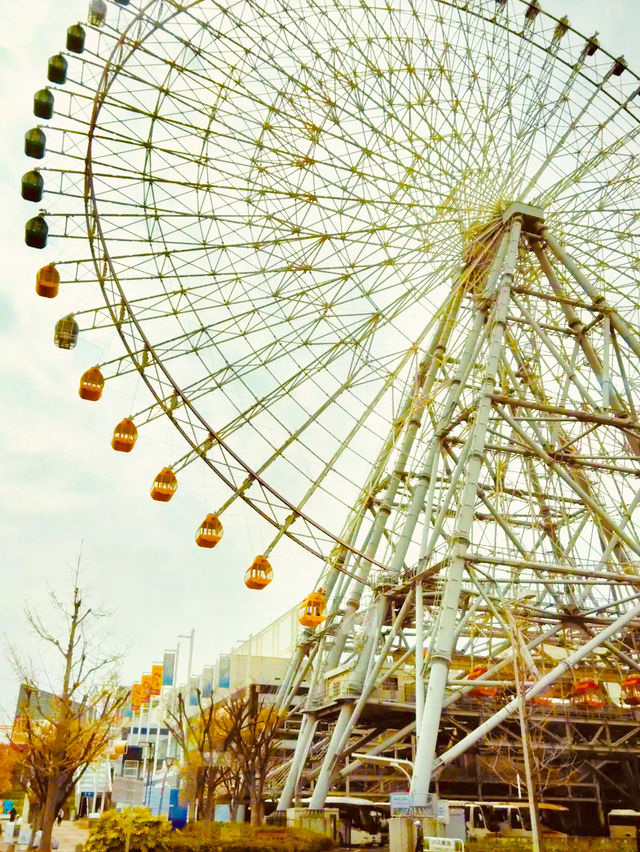 🎡 **天保山大摩天輪遊覽分享：大阪港的高空奇景**🎡