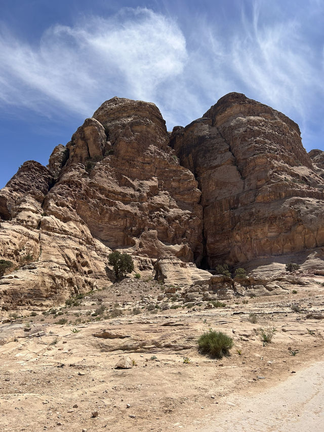 Crossing deserts and mountains 