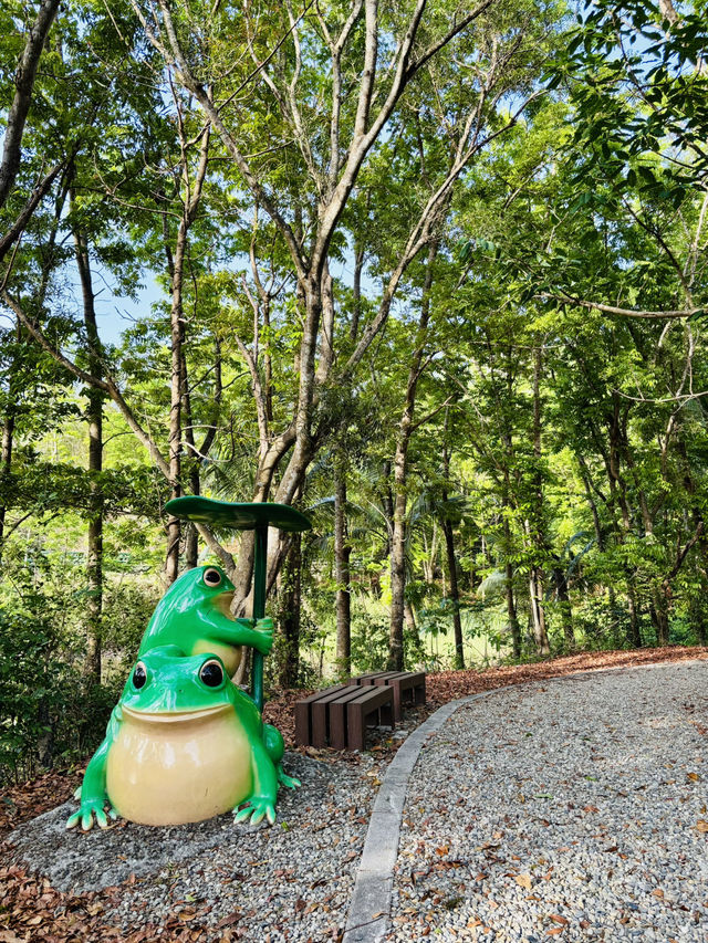 牛埔泥岩水土保持教學園區：從月世界到夢幻綠洲的奇幻旅程