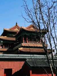 中國北京著名景點：雍和宮，適合打卡拍照📸
