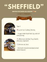 Sheffield for Foodies on a Mission 🍔🌮🍰
