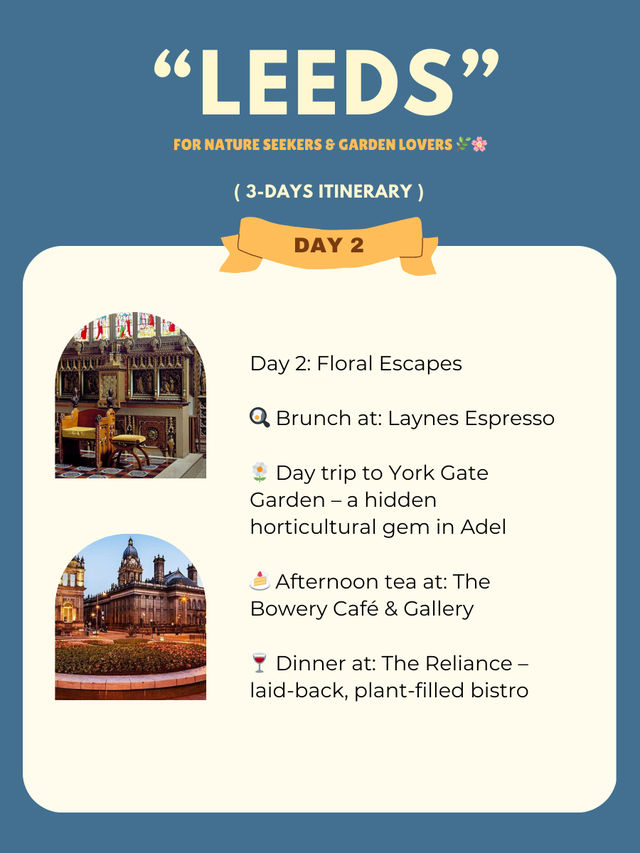 Leeds 3-days itinerary 