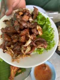 ร้านอาหารบ้านๆแต่รสชาติแสนอร่อยดอนเจดีย์ สุพรรณบุรี