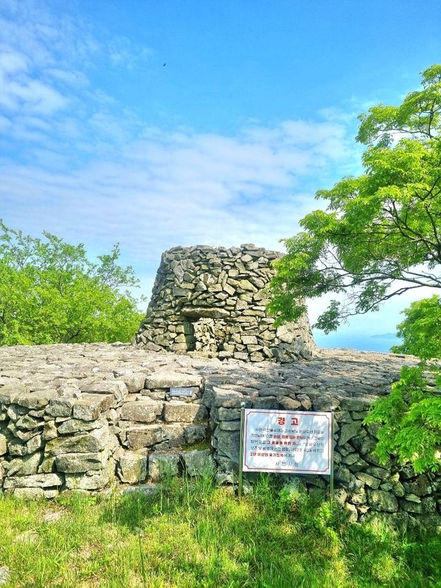 바다가 한눈에 보이는 각산 등산⛰️