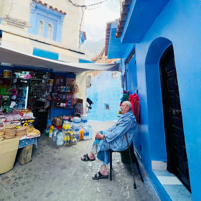 💙北非秘境🇲🇦摩洛哥藍城🩵傳說靈氣染成的天空之城