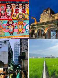 From Taipei’s skyline to Tainan’s shrine