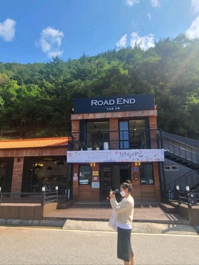 길의끝에 자리한 태백카페로드엔드🤎