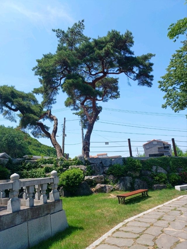 전통과 불빛이 어우러진 곳