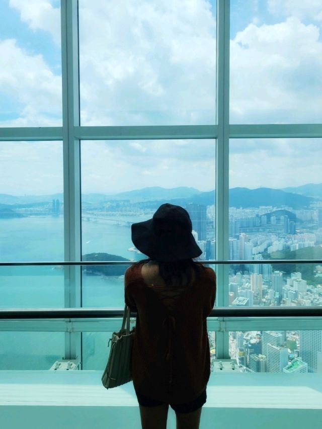  하늘과가장가까이 가볼수 있는💙부산 엑스 더 스카이