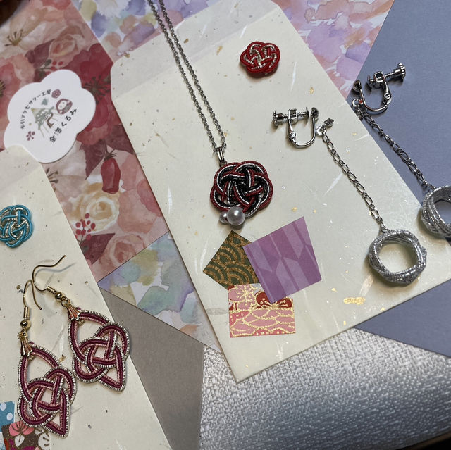 【石川/金沢🇯🇵】手作り水引アクセサリー‎🤍金澤くるみ