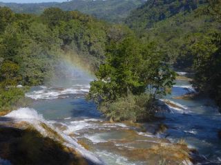 Emerald Green Waterfalls, Agua Azul