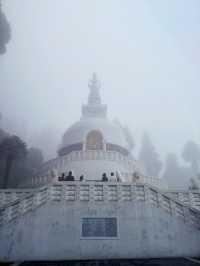 【インド・ダージリン Peace Pagoda】静けさに包まれる祈りの地