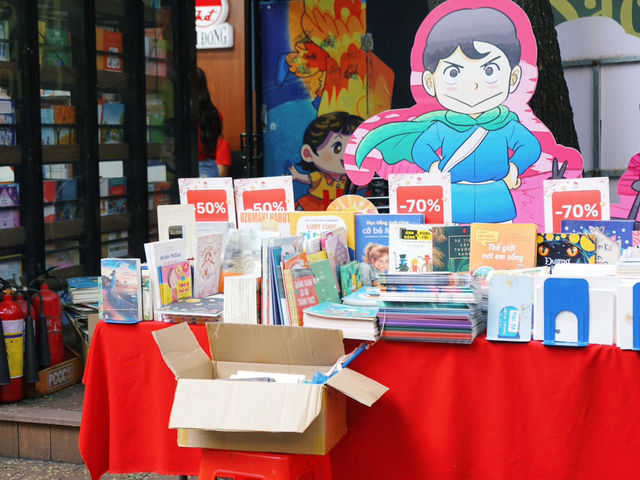 ถนนหนังสือกลางเมืองโฮจิมินห์ – สวรรค์ของนักอ่าน