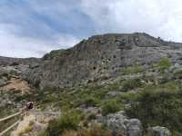 Cave Hopping on a Cliff? Yep, That’s Covetes dels Moros