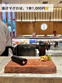 バンコクで大人気！  高級手巻き寿司「KANORI」🍣