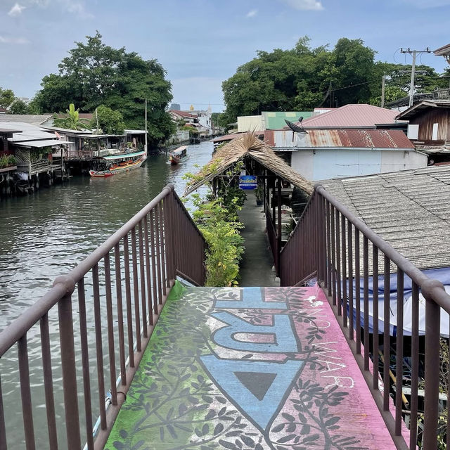運河沿いに広がるアートのオアシス！静けさと創造性が融合するバンコク🇹🇭