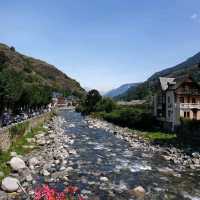 Mountain and River in Bossòst