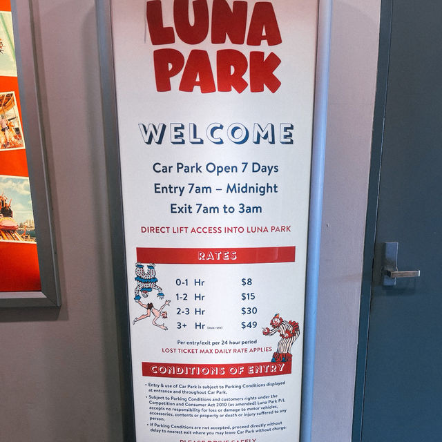 เที่ยวสวนสนุกออสเตรเลีย Luna Park Sydney 🇦🇺🎢🎡