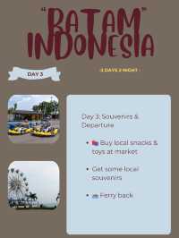 🇮🇩 Batam Itinerary: Family Fun & Theme Parks 🎡🍦