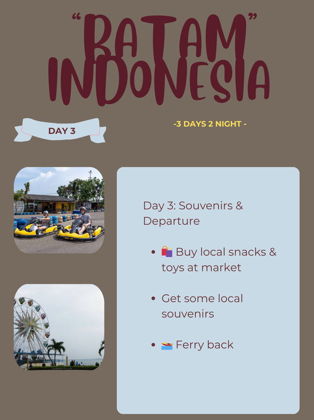 🇮🇩 Batam Itinerary: Family Fun & Theme Parks 🎡🍦