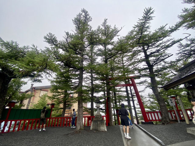 陰雨下漫步富士山五合目⛰️  