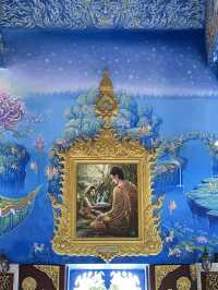 วัดสีน้ำเงินแห่งเชียงราย — ร่องเสือเต้น สถาปัตย์ศรั