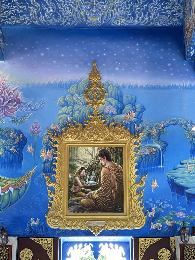 วัดสีน้ำเงินแห่งเชียงราย — ร่องเสือเต้น สถาปัตย์ศรั