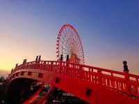 บรรยากาศกลางคืน  Sun Wheel